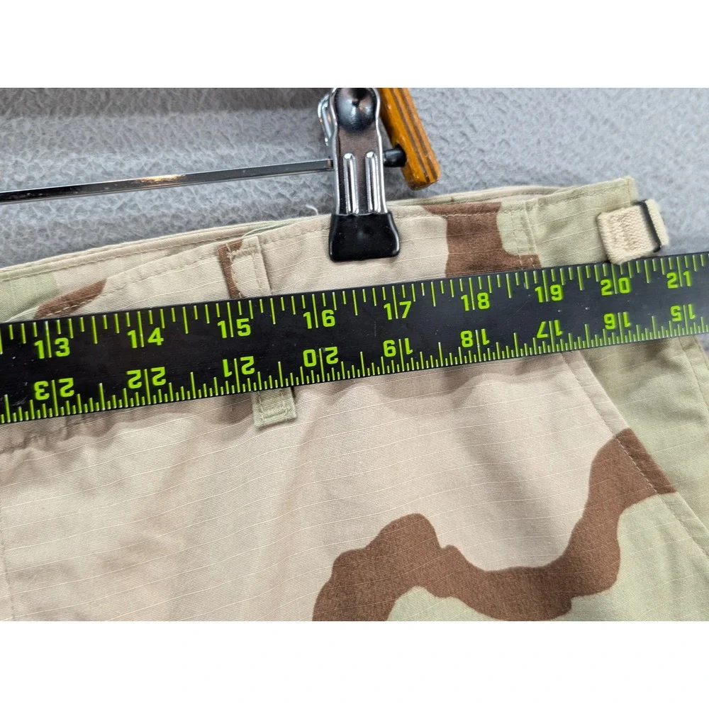 US Military Desert Camo Cargo Pants BDU Ripstop Size XL Long Adjustable Waist